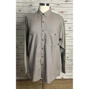 Patagonia classic gorpcore organic cotton plaid button-up shirt Size XL